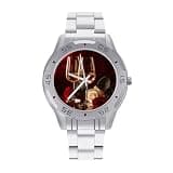 FekiLoot Watches for Men Big Face Stainless Steel Wristwatch Casual Watch