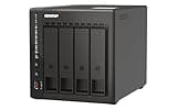 QNAP TS-453E-8G-US 4 Bay High-Performance Desktop NAS with Intel Celeron Quad-core Processor, 8 GB DDR4 RAM and Dual 2.5GbE (2.5G/1G/100M) Network Connectivity (Diskless)