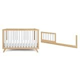 Comfy Cubs Crib and Crib Conversion Kit for Toddlers Bundled