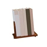 WANGHAI2024M Bookcases Wooden Tilting Small Bookshelf Tabletop Office Organizer Display Stand