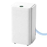 OLIXIS 30Pints Dehumidifier with Drain Hose, Most Efficient Energy Star, 2,000 Sq.Ft Dehumidifier for Basement, 2L Tank 38dB, Smart Humidity Ring, Ideal Humidity Remover for Home, Bedroom & Bathroom