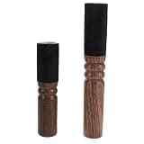 BUGUUYO 2pcs Wooden Singing Bowl Striker for Meditation and Mindfulness with Sound Enhancement and Stable Resonance, 5" and 7" Hammer Sticks for Yoga and Relaxation