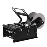 Hubxinly Adjustable Manual Round Bottle Labeling Machine with Handle Manual Labeling Machine for Round Glass Plastic Metal Bottle