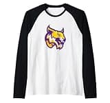 Washington High School of Information Technology Mascot Raglan Baseball Tee