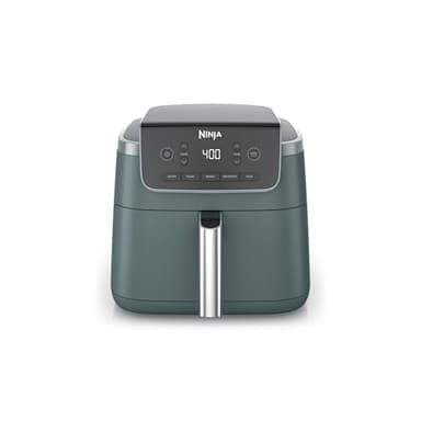 Ninja Air Fryer Pro 5-in-1 | 5 QT Capacity, Air Fry, Bake, Roast, Reheat, and Dehydrate, Air Crisp Technology | Nonstick Basket & Crisper Plate | Sage | AF142GN