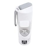 GLOGLOW Kitchen Appliances Mini Blender Travel Blender with 12 Blades USB Rechargeable Digital Display for Smoothies Shakes Home Office Portable Juicer Cup Nan (White)