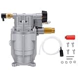Aramox 3/4 Inch Shaft Horizontal Pressure Washer Pump, 2508 PSI 2.4 GPM 3400 RPM Replacement for Gas Power Washer