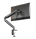 Monitor robotic arm stand for drill-free dual screens(All-aluminumalloyarm)