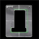 Transparent Acrylic Routing Template For Electric Guitar And Bridges Guitar Tool Kit(G2724-6)