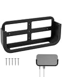Wall Mount Fit for Philips Hue Play Sync Box 8K, Box Bracket with Screw Set, Space-Saving Wall Mount Holder