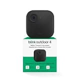 Blink Outdoor 4 – Wireless smart security camera, two-year battery life, two-way talk. Required Sync Module not included – Add-on camera