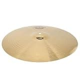 ERINGOGO Jazz Drum Replacement Cymbal Alloy Drum Part with Golden Finish Sturdy and Suitable for Practice in Acoustic Environment and Advanced Percussionists