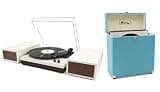 LP&No.1 Bluetooth Turntable and Vinyl Record Storage Case