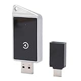 Serounder Car Wired to Wireless Adapter for Seamless Music and Navigation Conversion for iOS Vehicles Plug and Play 1 Unit