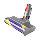 Green LED Soft Roller Brush Head, Compatible with Dyson, Vacuum Replacement Nozzle Fit V7 V8 V10 V11 V15