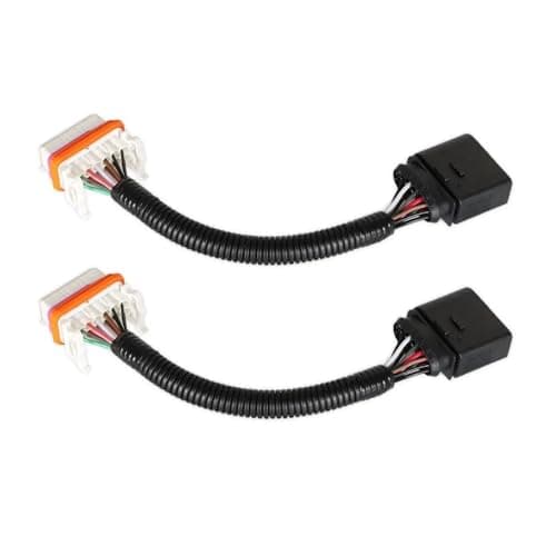 Headlamp Adapter Wiring Harness For 2004-2007 2Pcs
