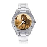 FekiLoot Watch for Men Big Face Stainless Steel Wrist Watch Personality