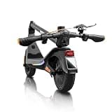 CUNFON RS300 Pro Electric Scooter Adluts, 650W Motor, Up to 19 MPH & 25-28 Miles Long-Range, 10" Pneumatic Tires, Foldable Commuting E Scooters with App