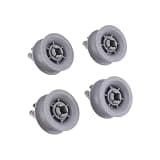 4/8/12Pcs Dishwasher Basket Roll Lower Wheels For 611475 00611475 Upper Wheel(4pcs)