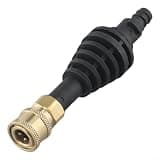 Compatible with Replacement Extension Rod Adapter for Car Washing Tools, 15cm Plastic Copper Connector, Short Lance Accessory for Pressure Washer