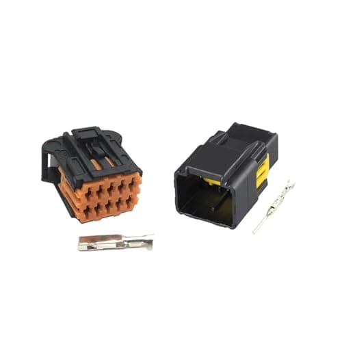 KIUYTRW 10 Pin 1.5mm Female Compatible 206 Side Mirror Car Connector Plug 98816-1011 98823-1011(Male female)