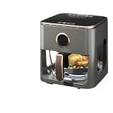OBKSEB Fryers Without Oil Hot Air Electric Fryer With Viewable Window Touch Screen Home Deep AirFryers Machine