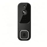 Nexfluxio 4K Wireless Smart Doorbell, Wall-Mounted Easy Installation + Rechargeable, Infrared Night Vision Spotlight, Motion Capture + Intercom, Secure Package Delivery, Cloud Storage
