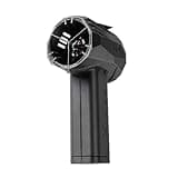 ariarly Cordless Jet Dry Blower 1500g Thrust 64mm Metal Channel Brushless Motor Stepless Speed Control with Battery Display LED Light for Car Dust Snow Cleaning