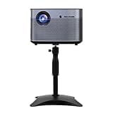 RJYYYDS Projector Mount Mini Desktop Projection Rack Desktop Mounting Rack Adjustable 360 Degree Rotating Head for Camera Projector Black Projector Stand Tripod