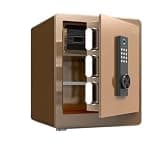 safe Safe Fingerprint Home Safe with Digital Keypad and Inner Cabinets Security Safe, for Storing Money Jewellery