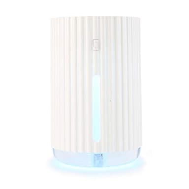 USB Humidifier Mini Mute Home Air Purifier Bedroom Dormitory Student Small Office Desktop Portable Spray Pregnant Baby Aromatherapy Machine(White)