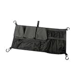 Pegciuho Wagon Side Storage Bag Organizer Oxford Cloth Mesh Pouch Cart Cargo Net Pocket Attachment for Outdoor Folding Wagon Hiking Travel Suitable for