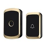 ONMYJFD Waterproof Doorbell Set for Smart Home Long Distance Outdoor 36 Songs LED Flashing Powered