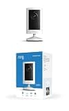 Ring Outdoor Cam, Battery (newest model), Home or business security, Wide-Angle Retinal 2K Video, 6x Enhanced Zoom, Night Vision for true color in low light, White