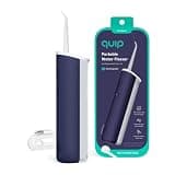 quip Rechargeable Cordless Water Flosser with 2 Modes and 360 Degree Rotating Tip - Portable Electric Oral Irrigator for Deep Gum and Teeth Cleaning