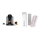 Nespresso Vertuo Coffee and Espresso Maker by Breville, Matte Black Descaling Kit