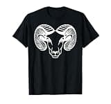 Aries Ram Astrology T-Shirt - Zodiac Tee T-Shirt