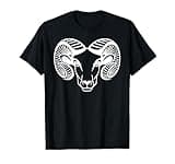 Aries Ram Astrology T-Shirt - Zodiac Tee T-Shirt