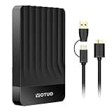 YOTUO Portable 500GB External Hard Drive Storage Expansion Mobile HDD USB 3.0 for PC, Mac, Desktop, Laptop, PS4, Xbox One, Xbox 360, Android, iPhone 15/16/17, Office & Game (Black)