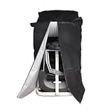 Essential Folding Treadmill Cover for Gym Equipment, Oxford Cloth Waterproof/Sunproof, Dustproof & Durable Full Coverage(Black)
