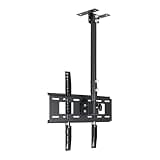 TV Ceiling Mount Bracket, Swivel and Tilting Bracket Fits Most 26 to 60 Inch Flat Screen and Curved TVs