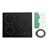 3000W 4 Burners Built-in Ceramic Electric Hot Plate for Cooking
