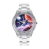 FekiLoot Watch for Men Big Face Stainless Steel Wrist Watch Personality