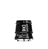 DSLR Camera Lens, 17mm F1.4 APS-C Manual Focus Portrait Photography Lens,Compatible for Sony E Fuji X Canon M M43(35mm F1.4,Black_RF)