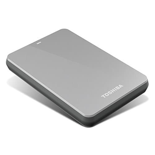 Toshiba Canvio 1.0 TB USB 3.0 Portable Hard Drive - HDTC610XS3B1 (Silver) (Renewed)