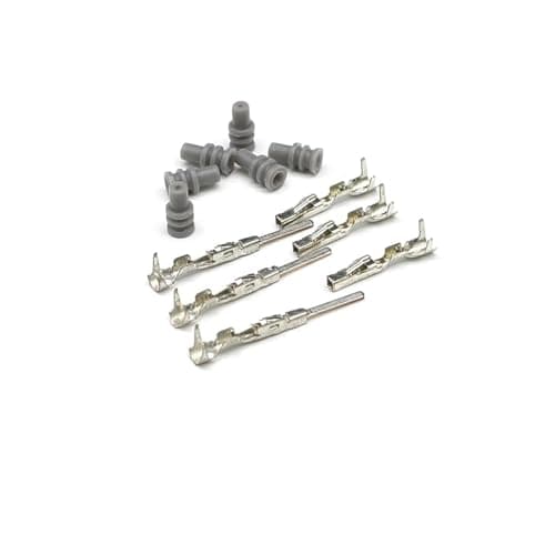4Pin 1-1718645-1 1-1564559-1 Male Female Automotive Waterproof Connector 1.2mm Cable Connectors Reversing (Female Set) LMNJIUVD(Terminal)