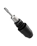 TGFTGF SDS-Plus to SDS-Max Adapter, 8-1/4" Alloy Steel Adapter for Rotary Hammer Drills - Durable Drill Bit Adapter for Concrete and Demolition Work, HOME, DIY, Gift for Men, Friend, Family
