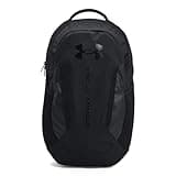 Under Armour Unisex-Adult Hustle 6.0 Backpack, (003) Black/Black/Black, One Size Fits Most