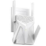 AX1800 WiFi 6 Extender Signal Booster for Home, Dual Band WiFi Range Extender Internet Repeater Covers Up to 10000 Sq.Ft & 55 Devices, Wireless WiFi Booster with Gigabit Port, AP Mode, One-Tap Setup