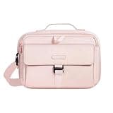 MOSISO Camera Shoulder Bag Case Crossbody Sling Purse, DSLR/SLR/Mirrorless Compact Padded Photography Handbag with Rain Cover Compatible with Canon/Nikon/Sony Cameras and Lenses, Pink